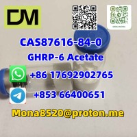 CAS87616-84-0 GHRP-6 Acetate C46H56N12O6 top grade