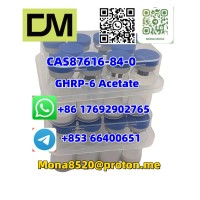 CAS87616-84-0 GHRP-6 Acetate C46H56N12O6 top grade