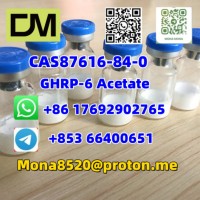 CAS87616-84-0 GHRP-6 Acetate C46H56N12O6 top grade