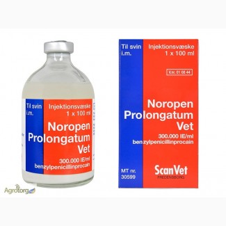Noropen Prolongatum Vet 100 ml ScanVet (Дания)