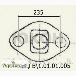 Фланец ДГВ 1.01.01.005