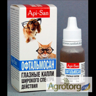Офтальмосан 15мл (для профилактики и лечения инфекционных заболеваний глаз)