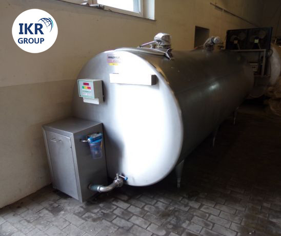 Фото 2. Охладитель молока Б/У Frigomilk 4000 закрытого типа объемом 4000 литров