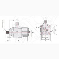 Поршневой насос 70 л/мин (Bi-rotational) P-Type (9 поршней)