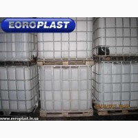 Продам емкость для воды еврокуб пластиковая б/у цена 1000 л
